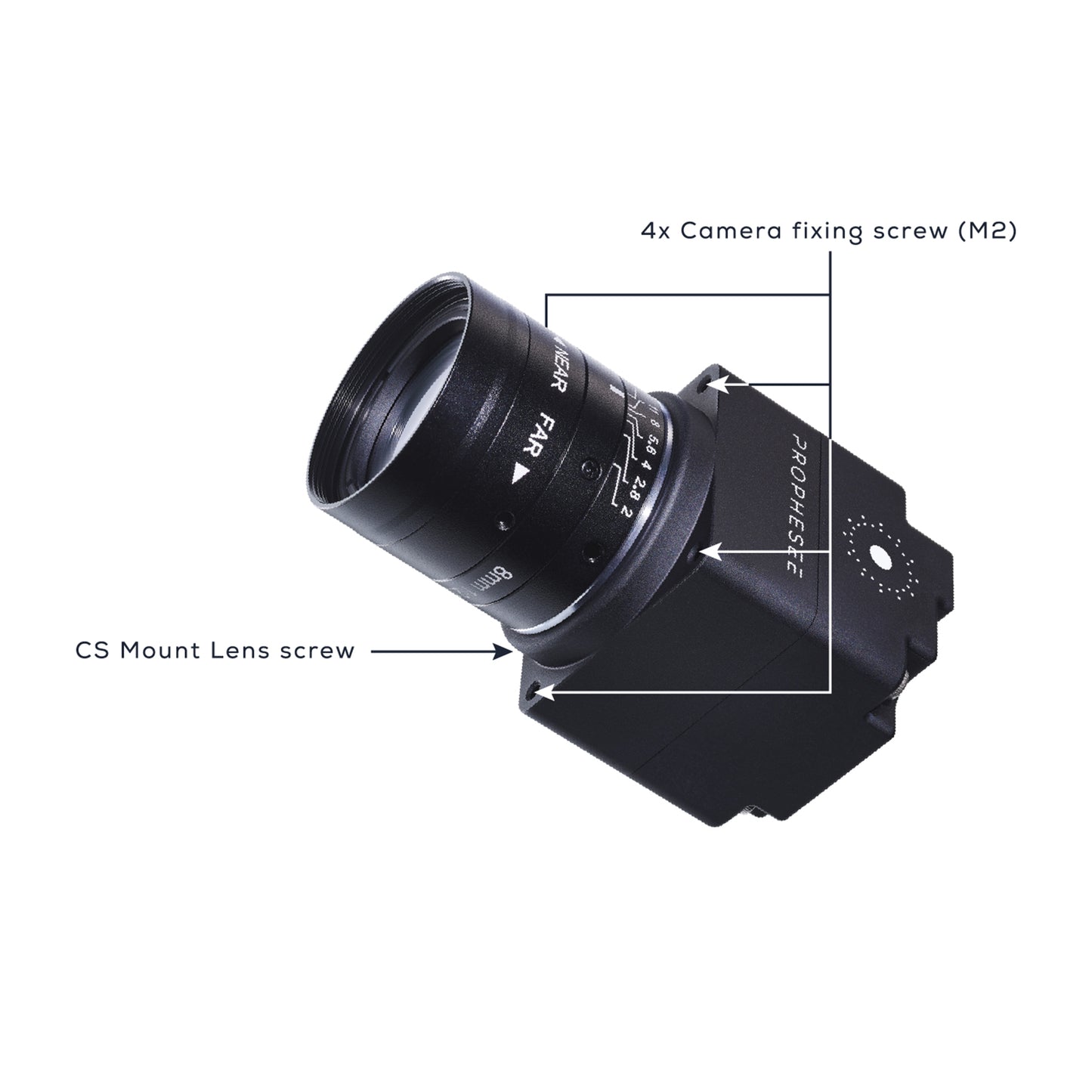 Prophesee's Event-Based Vision Evaluation Kit 4 HD event camera details